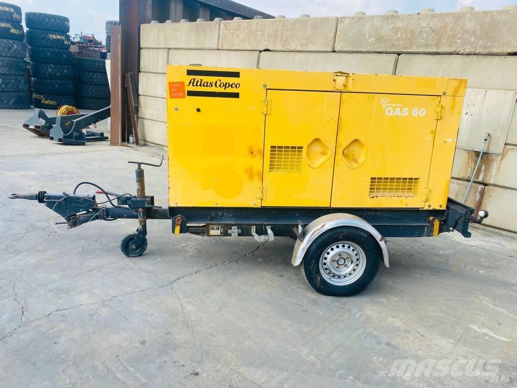 Atlas Copco QAS 60 Diiselgeneraatorid
