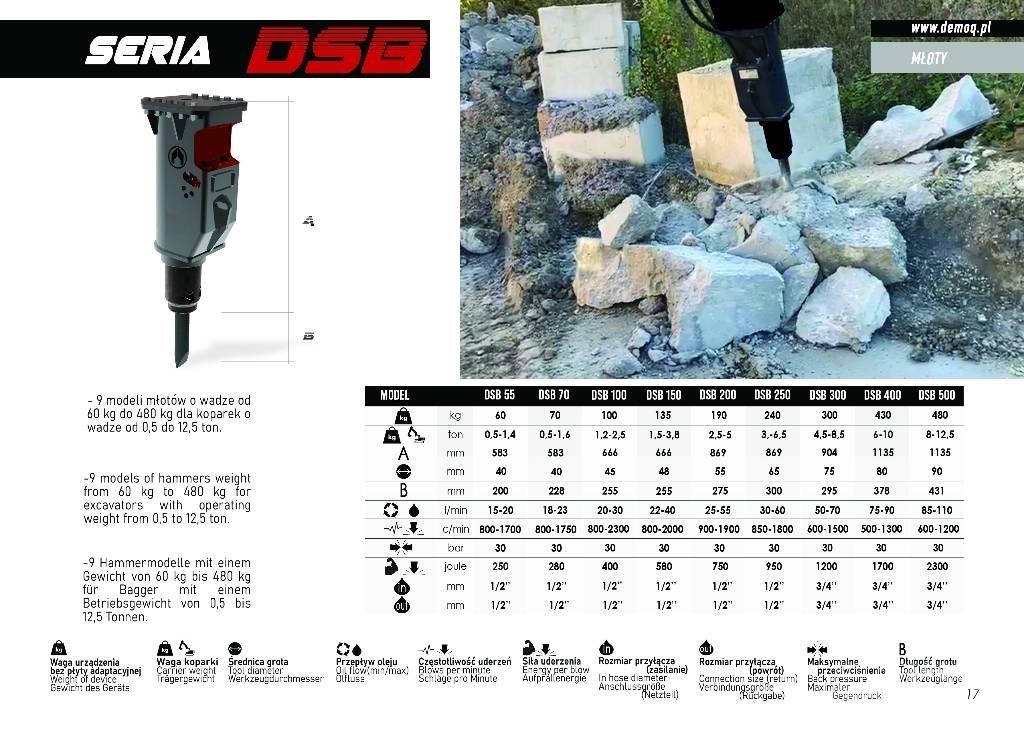  DEMOQ DSB300 Hüdrohaamrid