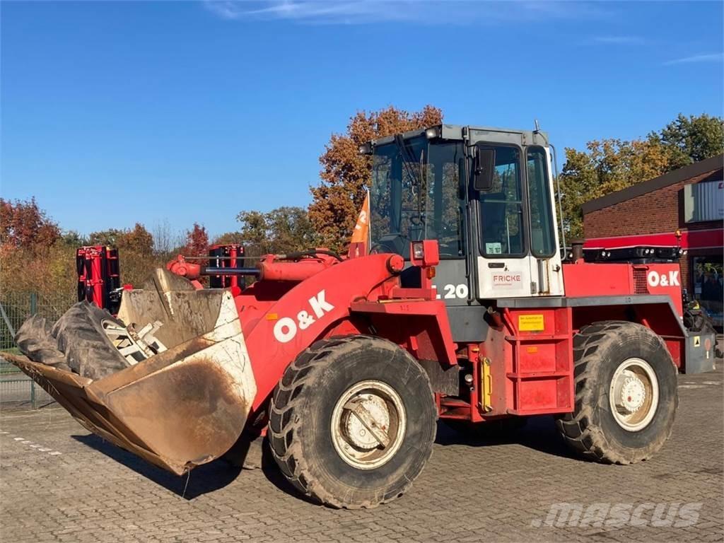 O&K L 20 Rataslaadurid