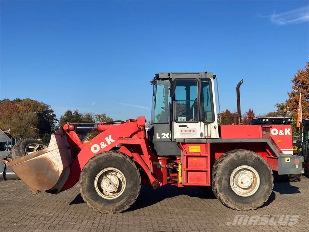 O&K L 20 Rataslaadurid