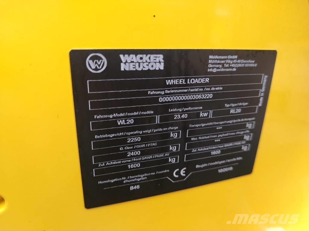 Wacker Neuson WL20 Väikelaadurid