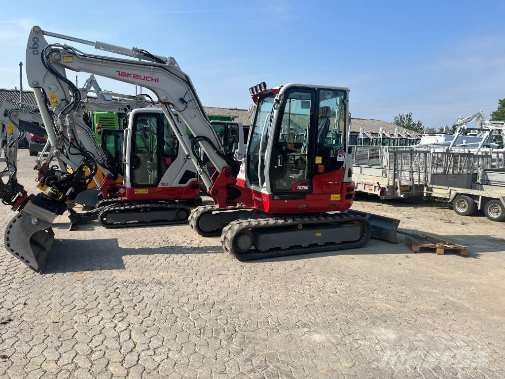 Takeuchi TB 260 Miniekskavaatorid < 7 t