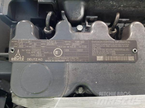 Deutz D2011 L04 Mootorid