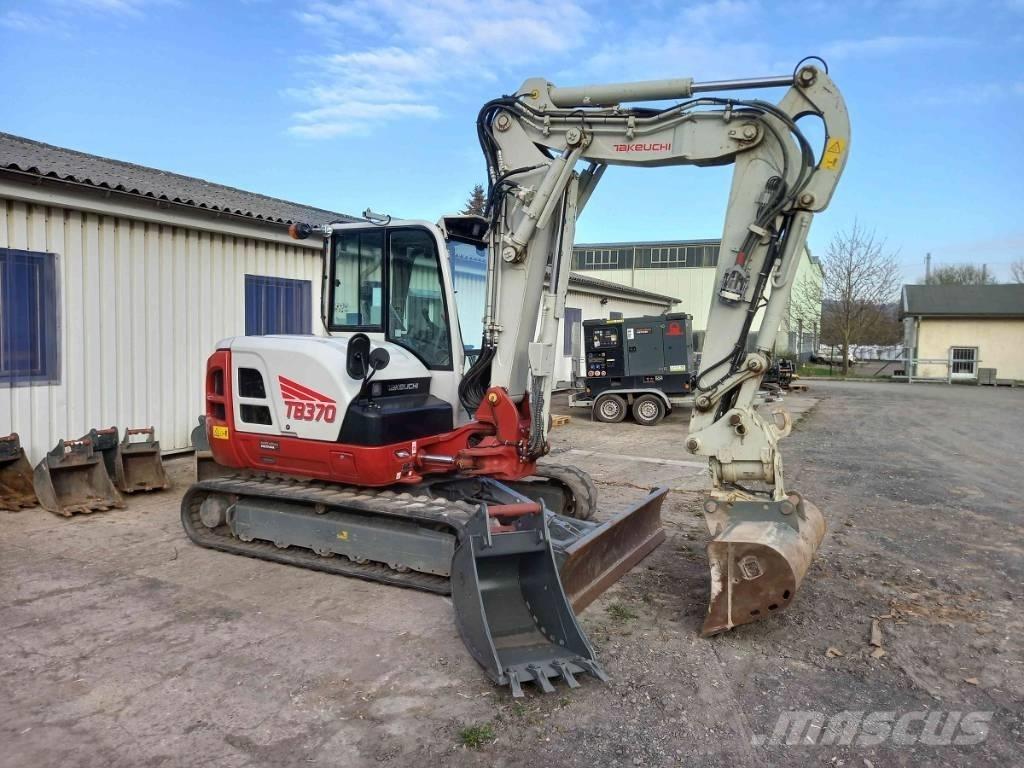 Takeuchi TB 370 CV Väikeekskavaatorid 7t-12t