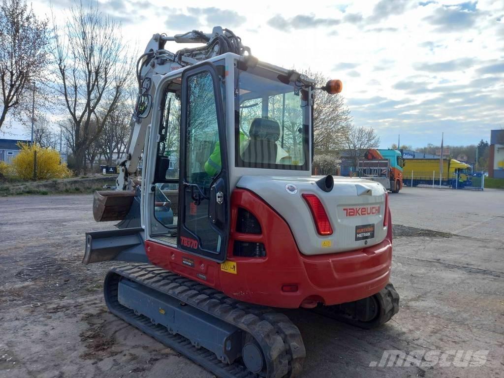 Takeuchi TB 370 CV Väikeekskavaatorid 7t-12t