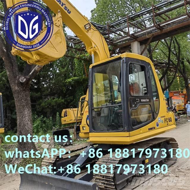 Komatsu PC 60-7C Roomikekskavaatorid
