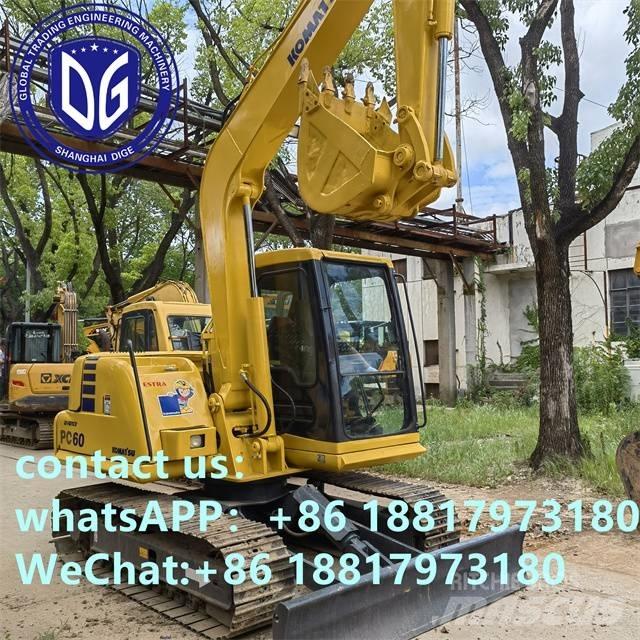 Komatsu PC 60-7C Roomikekskavaatorid