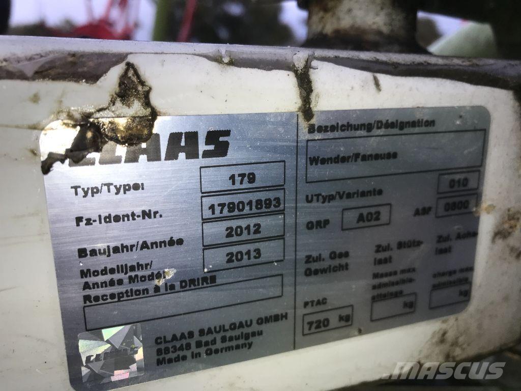 CLAAS Volto 58 Vaalutid ja kaarutid