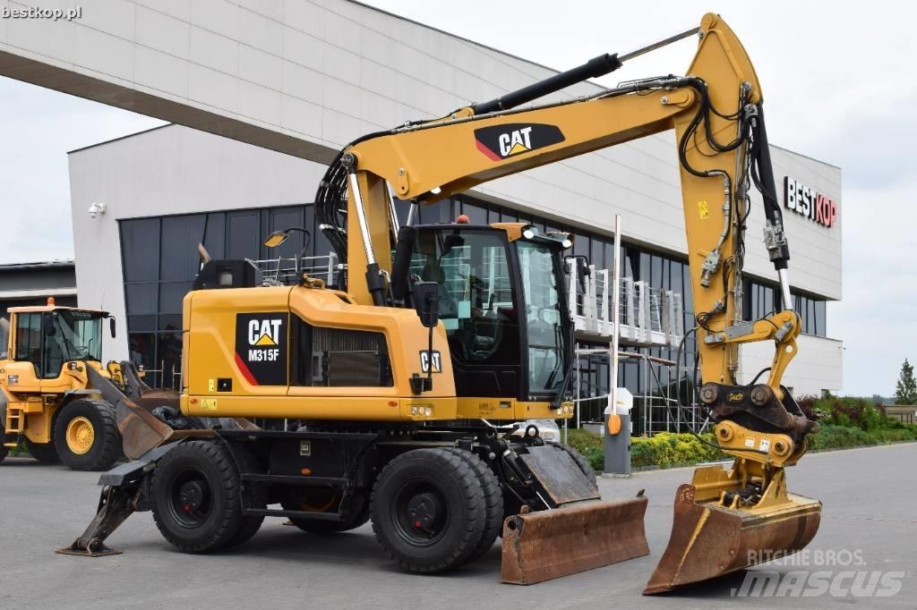 CAT M 315 F Ratasekskavaatorid