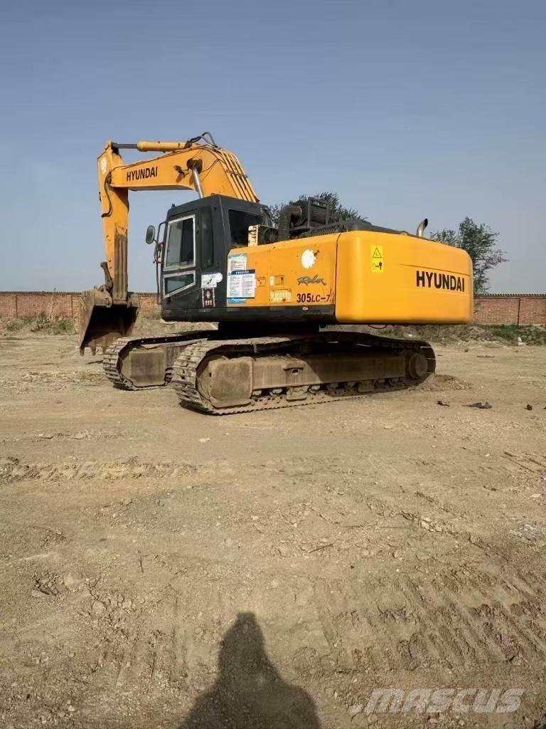 Hyundai R305lc-7 Roomikekskavaatorid