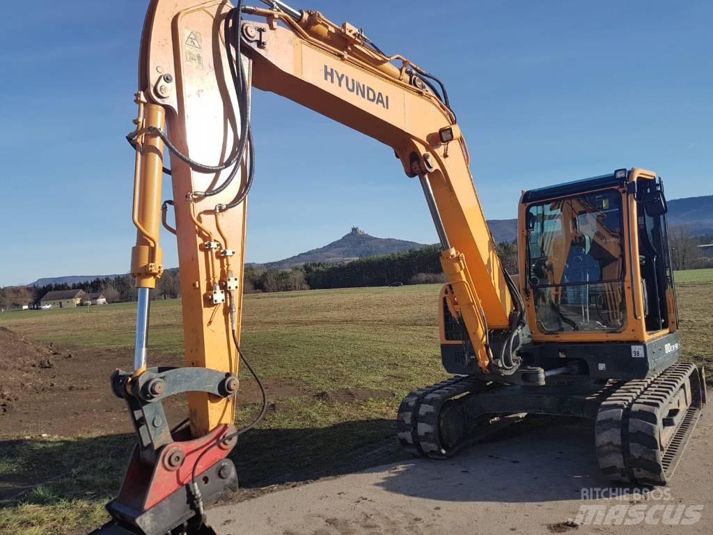 Hyundai R80 CR 9A Väikeekskavaatorid 7t-12t