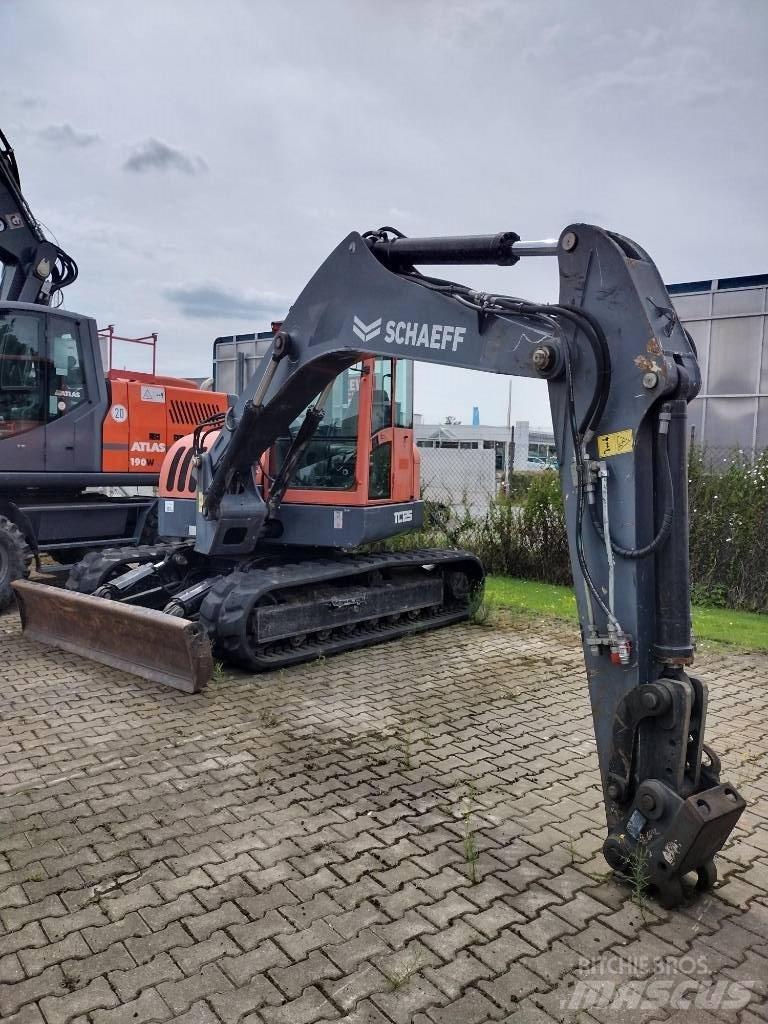 Terex Schaeff TC125 Roomikekskavaatorid