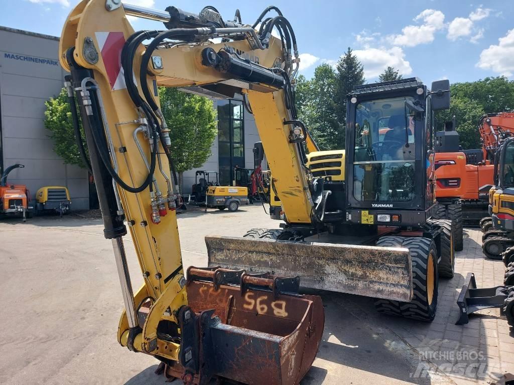 Yanmar B 95 W Ratasekskavaatorid