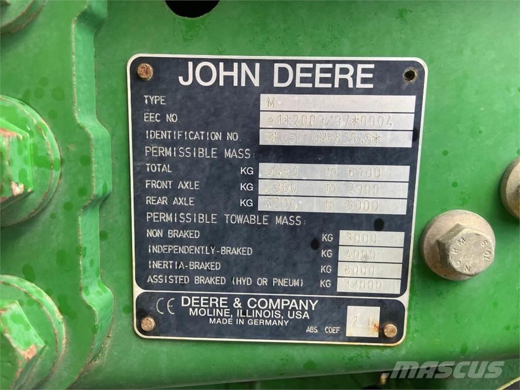 John Deere 5070M Traktorid