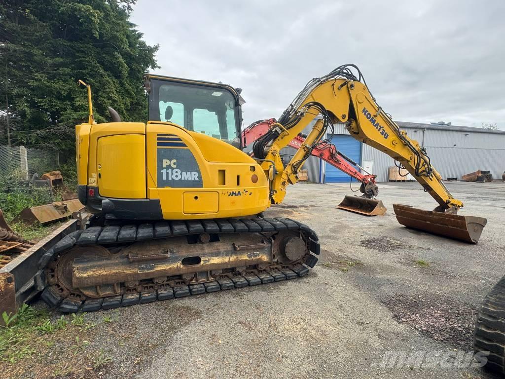 Komatsu PC 118 MR-8 Roomikekskavaatorid