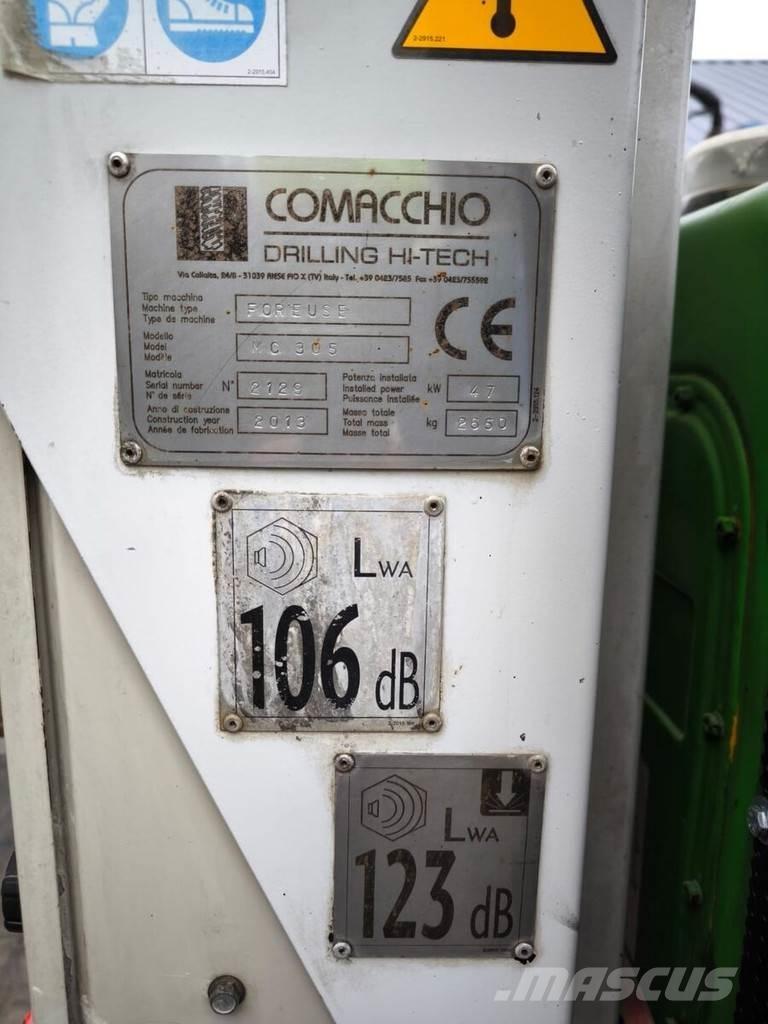 Comacchio MC 305 Raskepuurid