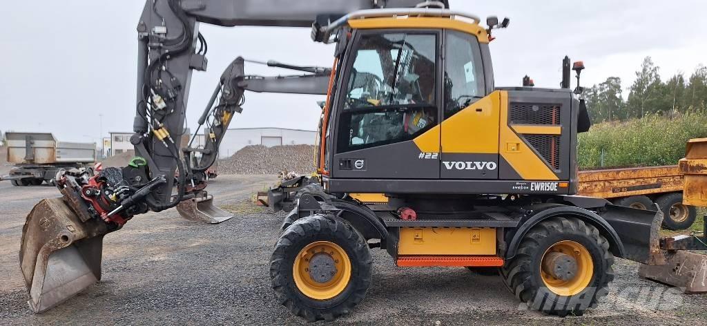 Volvo EWR 150 E Ratasekskavaatorid