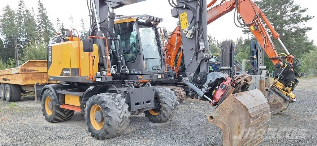 Volvo EWR 150 E Ratasekskavaatorid