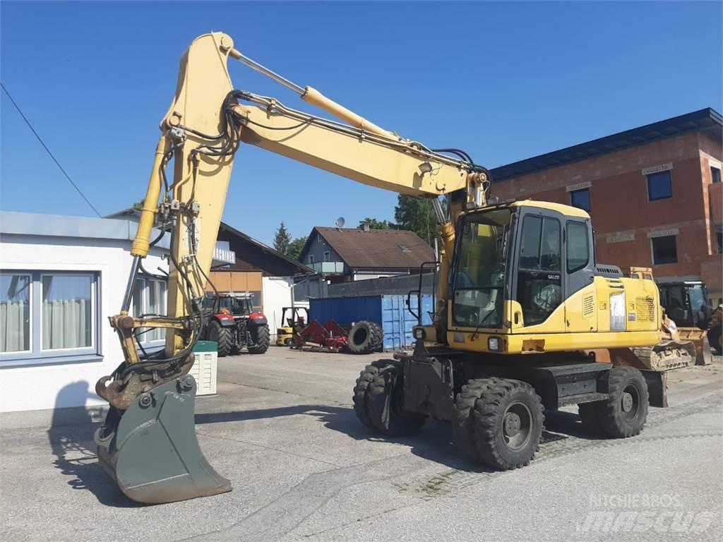 Komatsu PW180-7 Ratasekskavaatorid