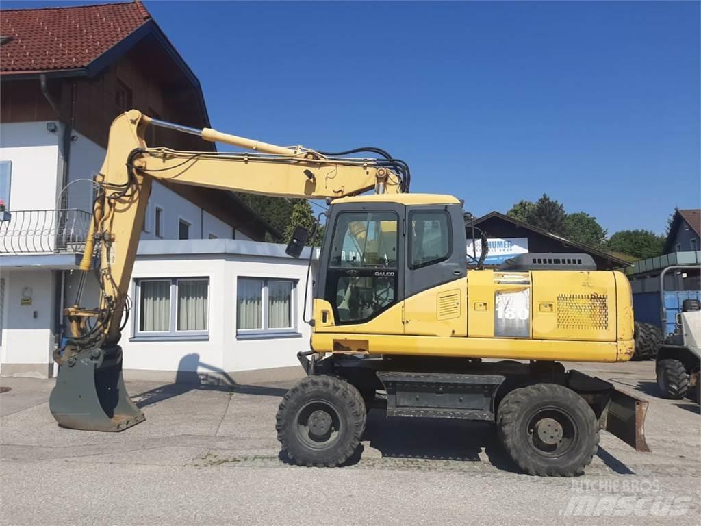 Komatsu PW180-7 Ratasekskavaatorid
