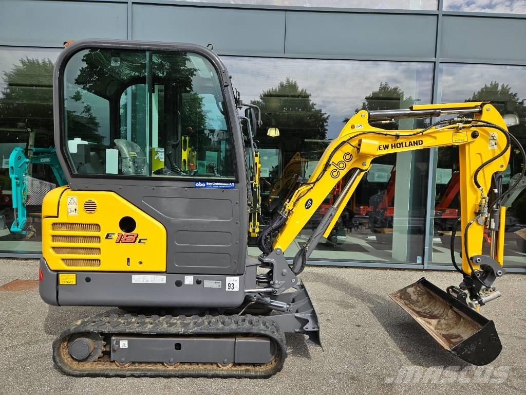 New Holland e18c Miniekskavaatorid < 7 t