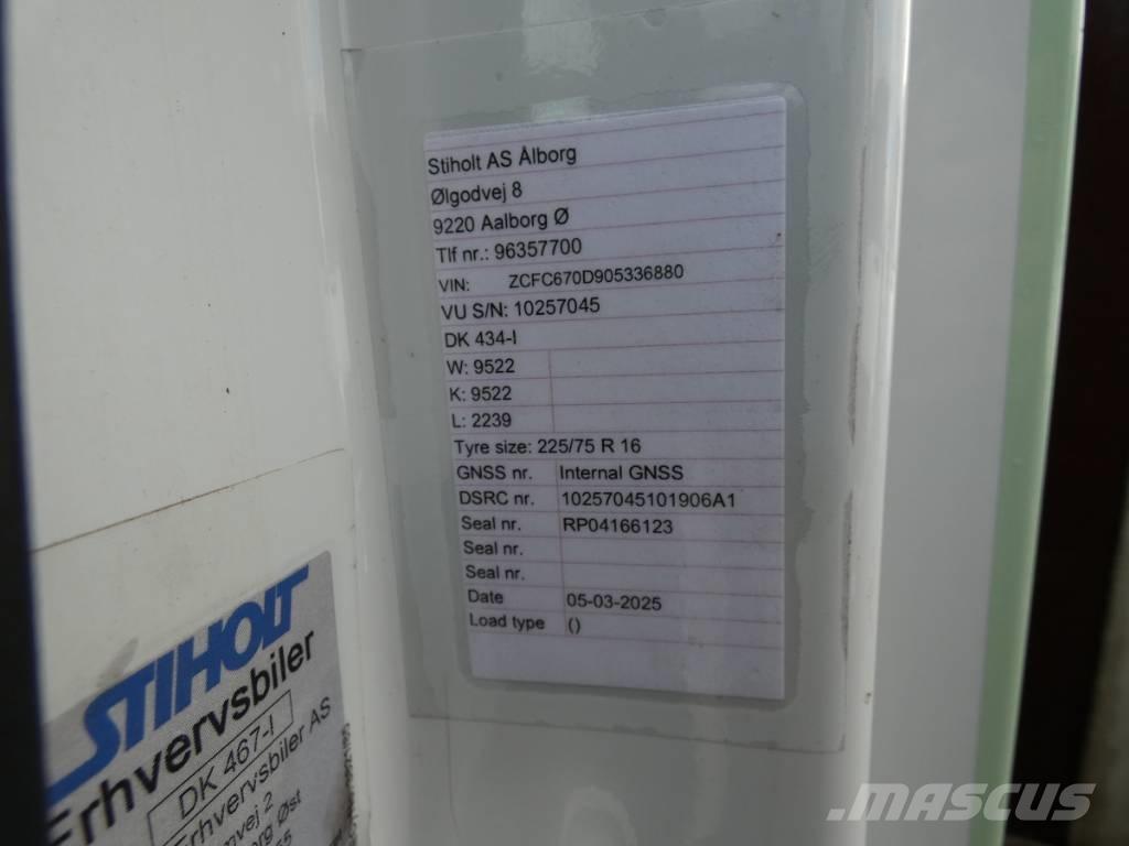 Iveco 70C 18 Raamautod