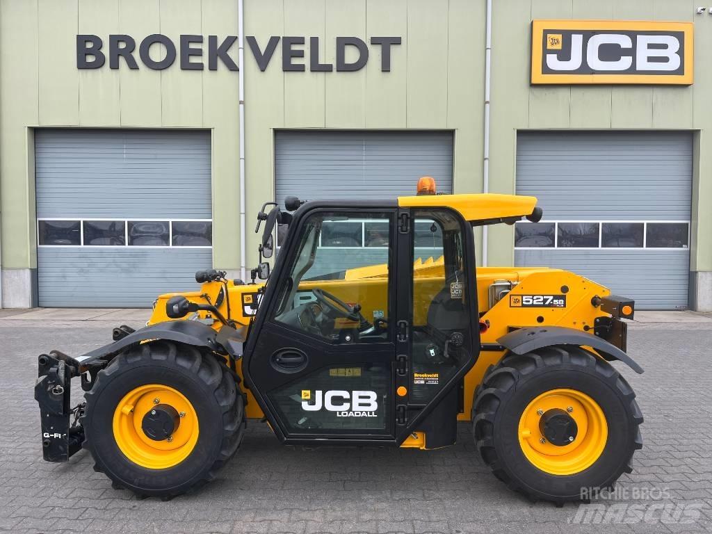 JCB 527-58 Agri Plus Põllumajanduslikud teleskoopkäitlejad
