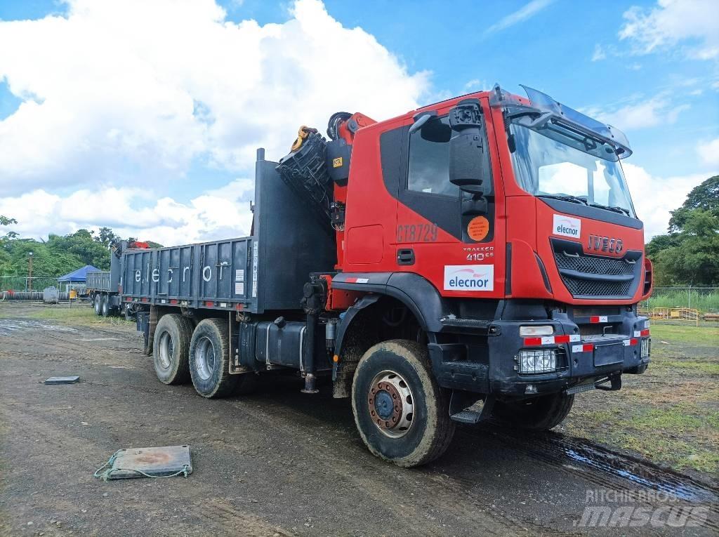 Iveco Trakker 410 Kraanaga veokid