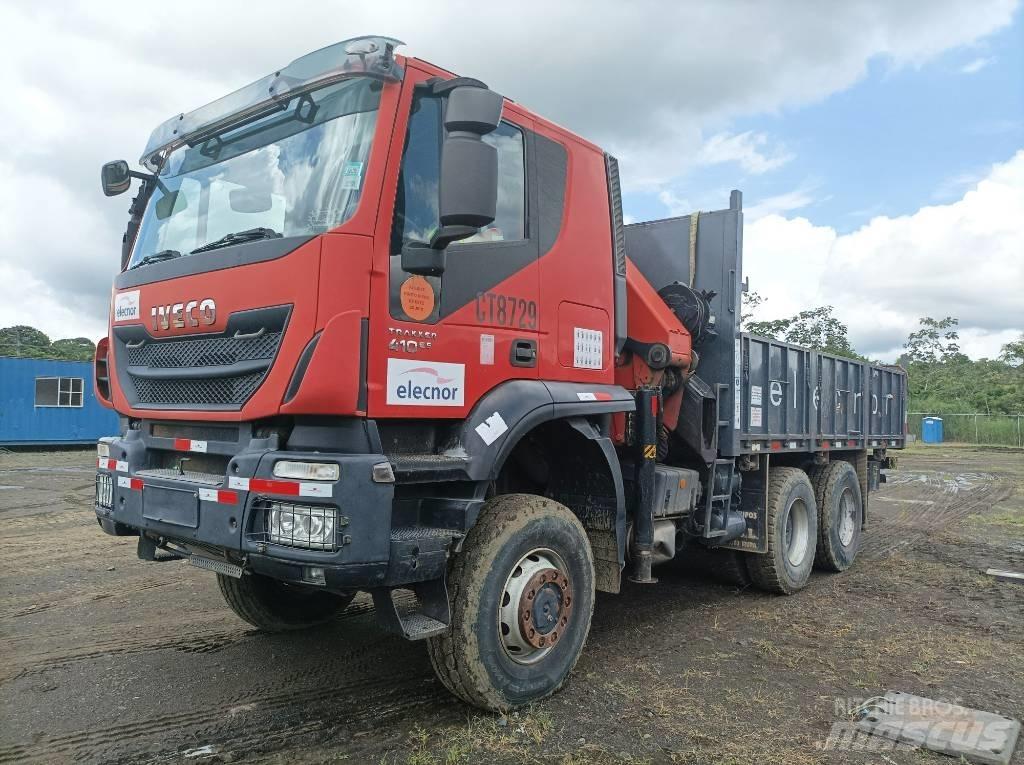 Iveco Trakker 410 Kraanaga veokid