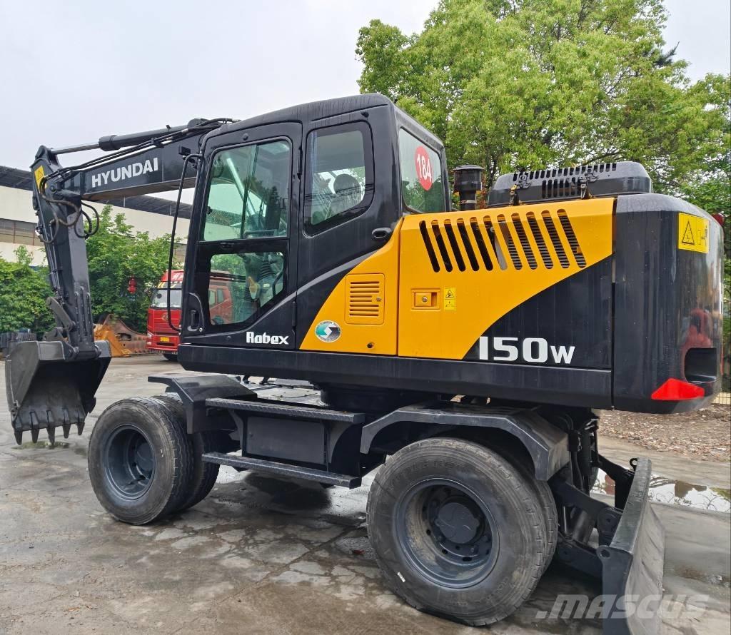 Hyundai R 150 W Ratasekskavaatorid