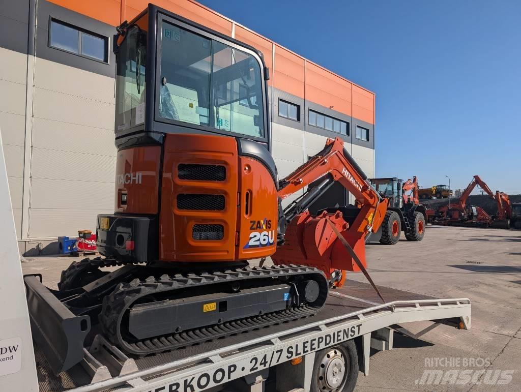Hitachi ZX 26 U-6 Miniekskavaatorid < 7 t