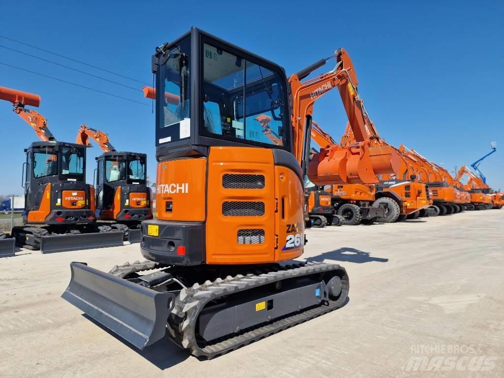 Hitachi ZX 26 U-6 Miniekskavaatorid < 7 t