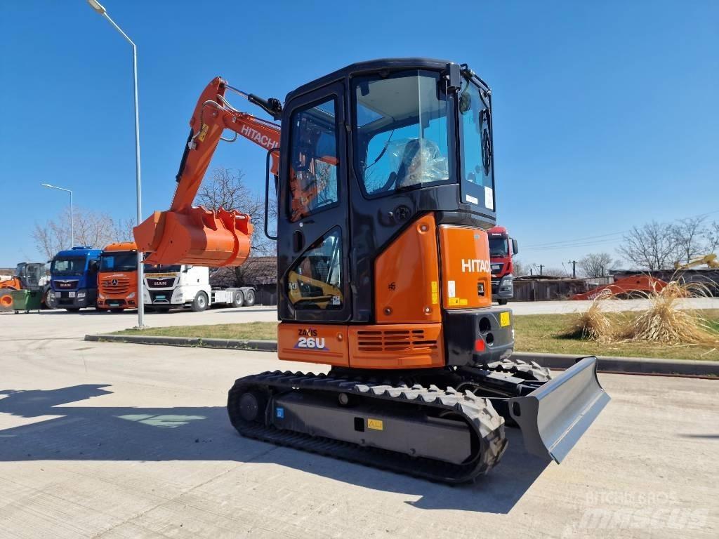 Hitachi ZX 26 U-6 Miniekskavaatorid < 7 t