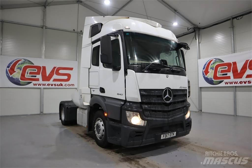 Mercedes-Benz ACTROS 1840 Sadulveokid