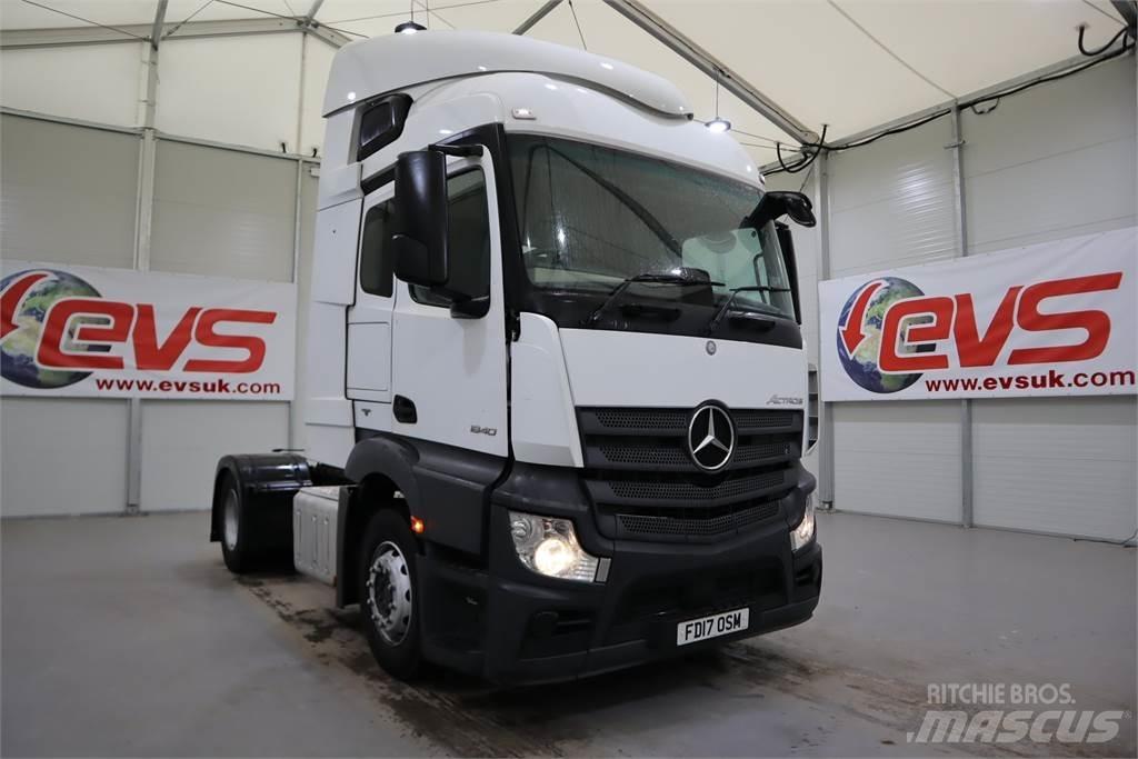 Mercedes-Benz ACTROS 1840 Sadulveokid