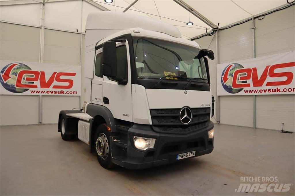 Mercedes-Benz ACTROS 1840 Sadulveokid