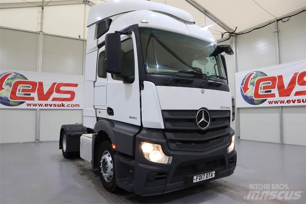 Mercedes-Benz ACTROS 1840 Sadulveokid
