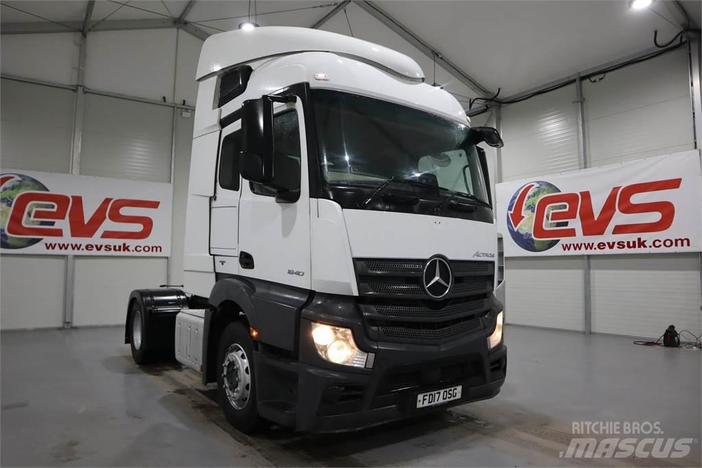 Mercedes-Benz ACTROS 1840 Sadulveokid