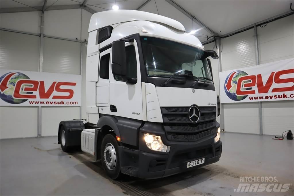 Mercedes-Benz ACTROS 1840 Sadulveokid