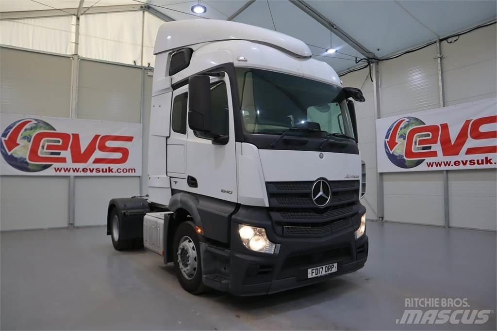 Mercedes-Benz ACTROS 1840 Sadulveokid