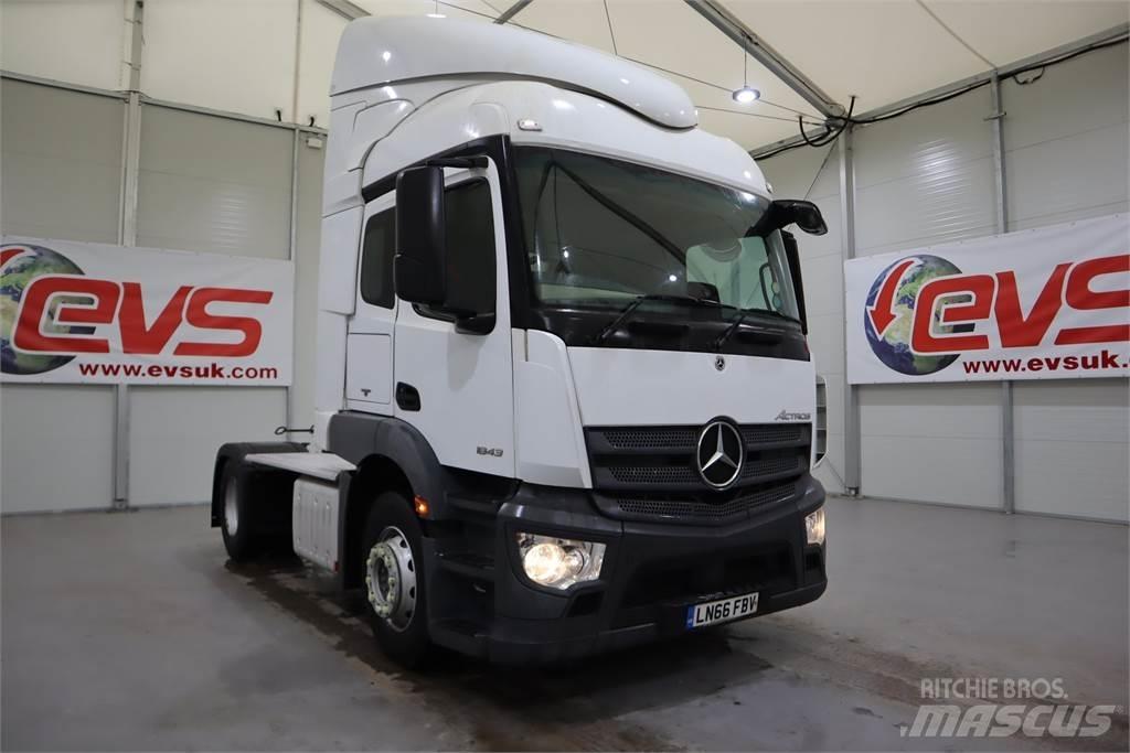 Mercedes-Benz ACTROS 1843 Sadulveokid