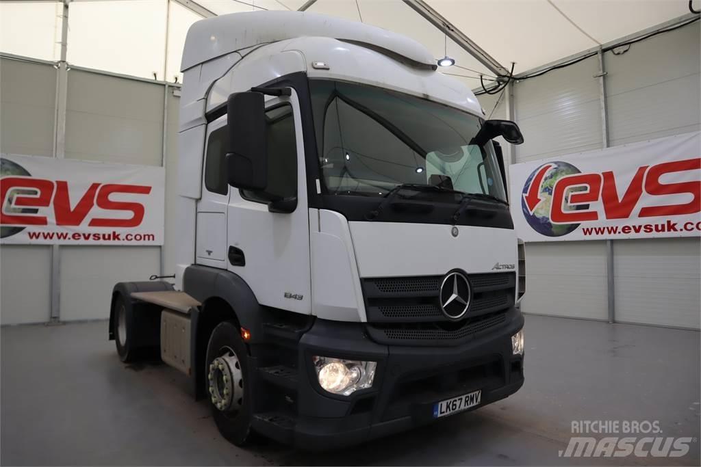Mercedes-Benz ACTROS 1843 Sadulveokid