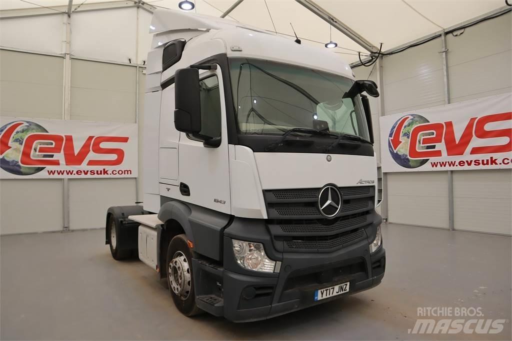 Mercedes-Benz Actros 1843 Sadulveokid