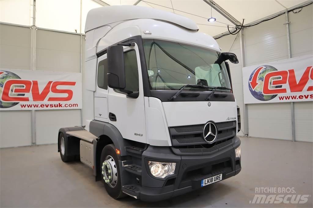 Mercedes-Benz Actros 1843 Sadulveokid