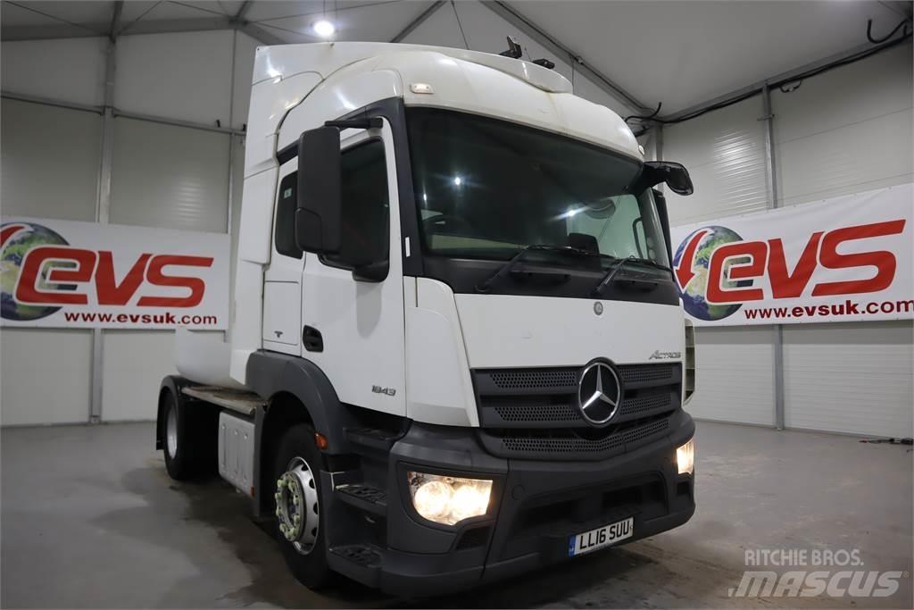 Mercedes-Benz ACTROS 1843 Sadulveokid