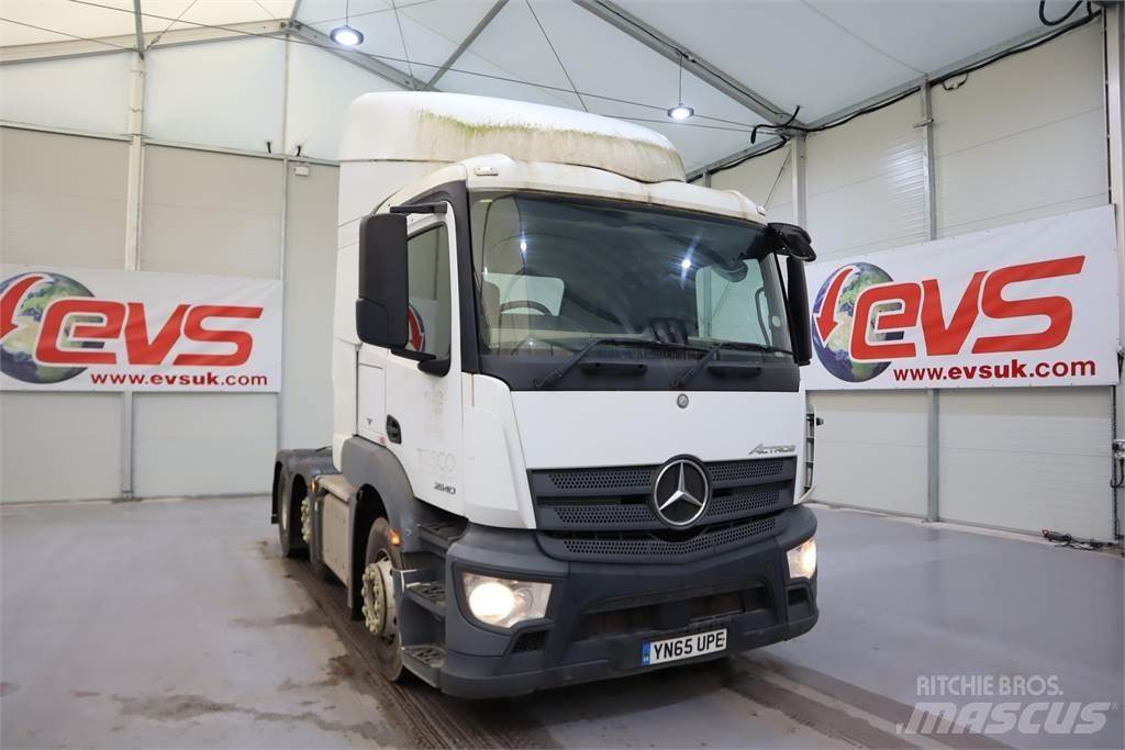 Mercedes-Benz Actros 2540 Sadulveokid