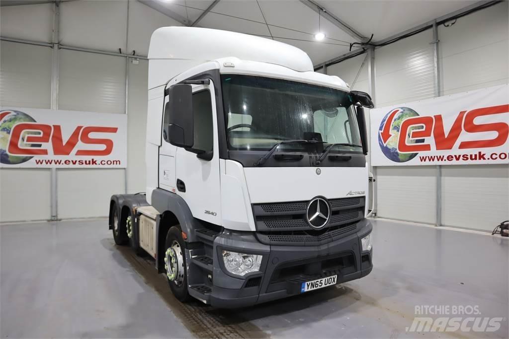 Mercedes-Benz Actros 2540 Sadulveokid