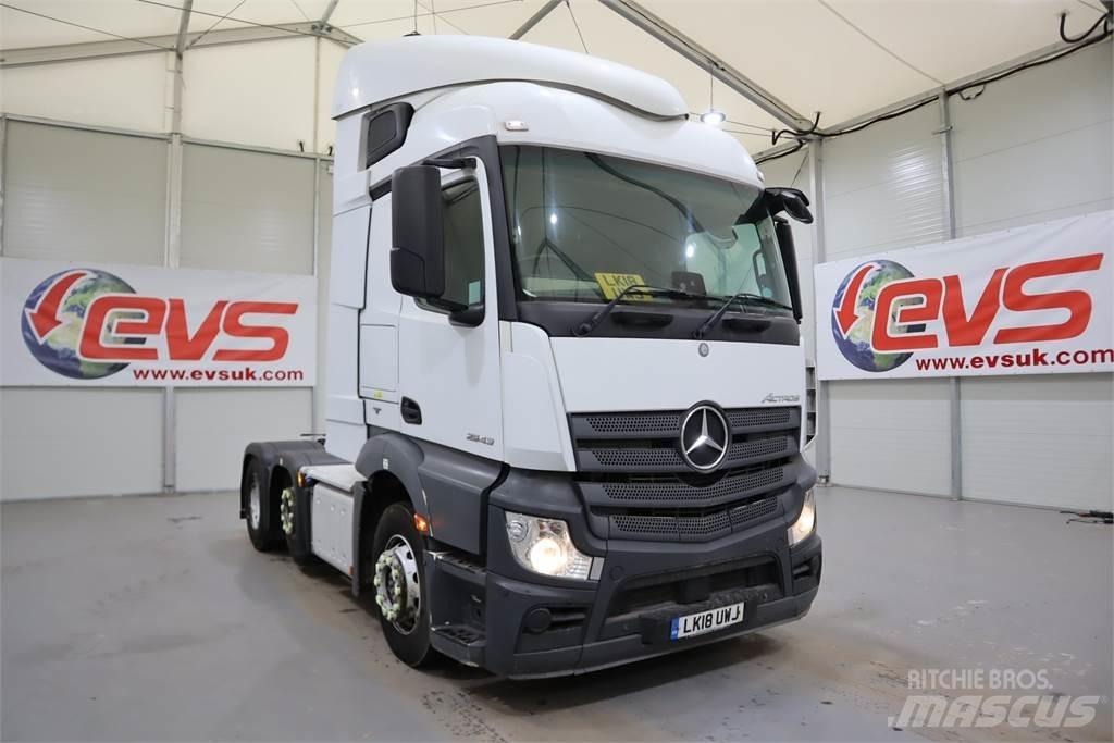 Mercedes-Benz Actros 2543 Sadulveokid