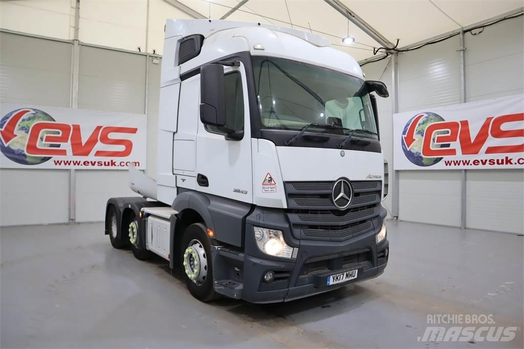 Mercedes-Benz Actros 2543 Sadulveokid