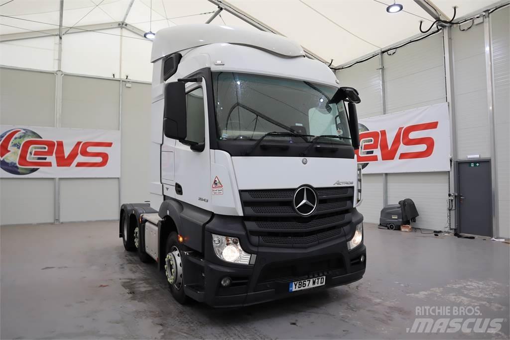 Mercedes-Benz ACTROS 2543 Sadulveokid
